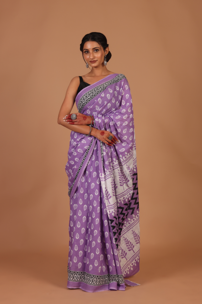 Soft Lavender Saree – Elegant, Subtle & Perfect for Every Occasion