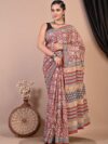 Pure cotton saree perfect for summer elegance.